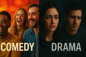 Comedy vs Drama_ Emotions Split