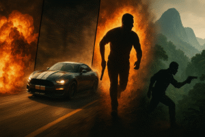 High-Energy Action Sequence